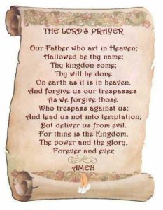 Lord's Prayer Image